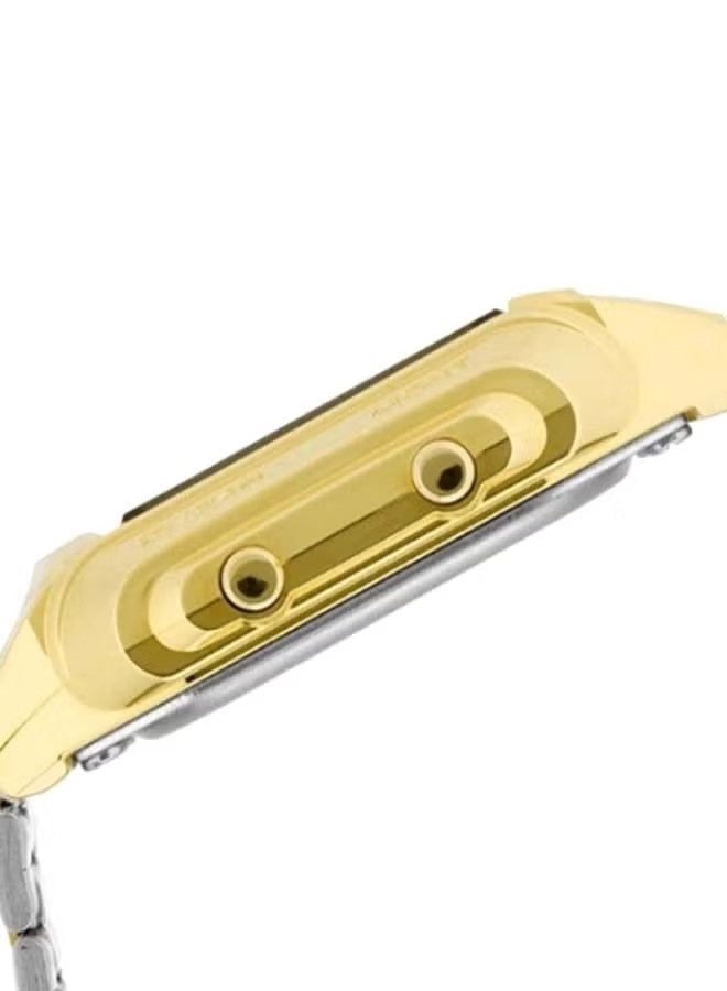 CASIO Men's Data Bank Stainless Steel Digital WatchDB-360G-9ADF Gold - Image 3